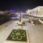 11.11.2016. Skopje. Wieczorny spacer po stolicy Macedonii. / Jarosław Kubalski / Radio Kielce