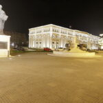 11.11.2016. Skopje. Wieczorny spacer po stolicy Macedonii. / Jarosław Kubalski / Radio Kielce