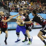 12.11.2016 Skopje. Mecz 6. kolejki Ligi Mistrzów - Vardar Skopje - Vive Tauron Kielce / Jarosław Kubalski / Radio Kielce