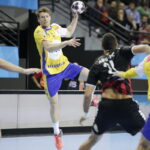 12.11.2016 Skopje. Mecz 6. kolejki Ligi Mistrzów - Vardar Skopje - Vive Tauron Kielce / Jarosław Kubalski / Radio Kielce