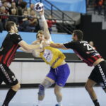 12.11.2016 Skopje. Mecz 6. kolejki Ligi Mistrzów - Vardar Skopje - Vive Tauron Kielce / Jarosław Kubalski / Radio Kielce