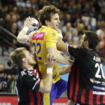 12.11.2016 Skopje. Mecz 6. kolejki Ligi Mistrzów - Vardar Skopje - Vive Tauron Kielce / Jarosław Kubalski / Radio Kielce