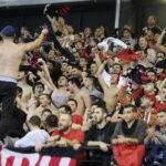 12.11.2016 Skopje. Mecz 6. kolejki Ligi Mistrzów - Vardar Skopje - Vive Tauron Kielce / Jarosław Kubalski / Radio Kielce