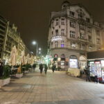 13.11.2016 Belgrad. Nocny spacer po stolicy Serbii. Centrum miasta. / Jarosław Kubalski / Radio Kielce