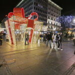 13.11.2016 Belgrad. Nocny spacer po stolicy Serbii. Centrum miasta. / Jarosław Kubalski / Radio Kielce