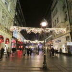 13.11.2016 Belgrad. Nocny spacer po stolicy Serbii. Centrum miasta. / Jarosław Kubalski / Radio Kielce