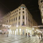 13.11.2016 Belgrad. Nocny spacer po stolicy Serbii. Centrum miasta. / Jarosław Kubalski / Radio Kielce