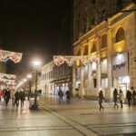 13.11.2016 Belgrad. Nocny spacer po stolicy Serbii. Centrum miasta. / Jarosław Kubalski / Radio Kielce