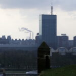 14.11.2016 Belgrad. Serbia. Spacer po mieście. Widok z twierdzy na drugą stronę rzeki Sawy. / Jarosław Kubalski / Radio Kielce