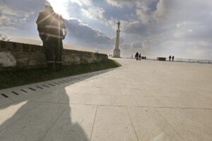 14.11.2016 Belgrad. Serbia. Spacer po mieście. Twierdza Kalemegdan – fortyfikacje w Belgradzie wybudowane za czasów celtyckich. / Jarosław Kubalski / Radio Kielce