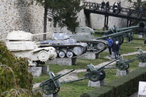 14.11.2016 Belgrad. Serbia. Spacer po mieście. Twierdza Kalemegdan. Muzeum uzbrojenia. / Jarosław Kubalski / Radio Kielce