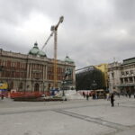 14.11.2016 Belgrad. Serbia. Spacer po mieście. Plac Republiki. / Jarosław Kubalski / Radio Kielce