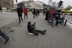 14.11.2016 Belgrad. Serbia. Spacer po mieście. Plac Republiki. / Jarosław Kubalski / Radio Kielce