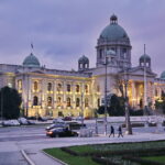 14.11.2016 Belgrad. Serbia. Spacer po mieście. Parlament. / Jarosław Kubalski / Radio Kielce