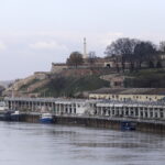 15.11.2016 Belgrad. Serbia. Spacer po mieście. Rzeka Sawa. Widok na miasto. / Jarosław Kubalski / Radio Kielce