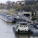 15.11.2016 Belgrad. Serbia. Spacer po mieście. Rzeka Sawa. Widok na miasto. / Jarosław Kubalski / Radio Kielce