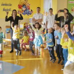 21.11.2016 Kielce. Piłkarze ręczni Vive Tauron Kielce Patryk Walczak i Darko Djikic spotkali się z dziećmi z przedszkola samorządowego nr 40. / Jarosław Kubalski / Radio Kielce