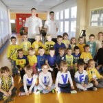 21.11.2016 Kielce. Piłkarze ręczni Vive Tauron Kielce Patryk Walczak i Darko Djikic spotkali się z dziećmi z przedszkola samorządowego nr 40. / Jarosław Kubalski / Radio Kielce