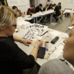 26.11.2016 Kielce. Warsztaty kaligrafii w Instytucie Designu / Jarosław Kubalski / Radio Kielce