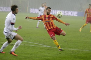 26.11.2016. 17. kolejka Lotto Ekstraklasy: Korona Kielce - Pogoń Szczecin / Jarosław Kubalski / Radio Kielce
