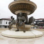 12.11.2016 Skopje. Macedonia. Centrum miasta. / Jarosław Kubalski / Radio Kielce