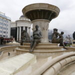 12.11.2016 Skopje. Macedonia. Centrum miasta. / Jarosław Kubalski / Radio Kielce