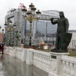 12.11.2016 Skopje. Macedonia. Centrum miasta. / Jarosław Kubalski / Radio Kielce