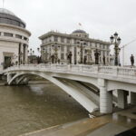 12.11.2016 Skopje. Macedonia. Centrum miasta. / Jarosław Kubalski / Radio Kielce