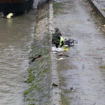 12.11.2016 Skopje. Macedonia. Centrum miasta. Wędkarze. / Jarosław Kubalski / Radio Kielce