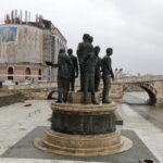 12.11.2016 Skopje. Macedonia. Centrum miasta. / Jarosław Kubalski / Radio Kielce