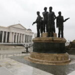 12.11.2016 Skopje. Macedonia. Centrum miasta. / Jarosław Kubalski / Radio Kielce