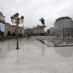 12.11.2016 Skopje. Macedonia. Centrum miasta. / Jarosław Kubalski / Radio Kielce