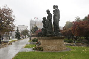 12.11.2016 Skopje. Macedonia. Centrum miasta. / Jarosław Kubalski / Radio Kielce