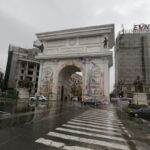 12.11.2016 Skopje. Macedonia. Centrum miasta. / Jarosław Kubalski / Radio Kielce