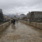 12.11.2016 Skopje. Macedonia. Centrum miasta. Kamienny Most. / Jarosław Kubalski / Radio Kielce