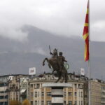 12.11.2016 Skopje. Macedonia. Centrum miasta. / Jarosław Kubalski / Radio Kielce