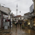 12.11.2016 Skopje. Macedonia. Centrum miasta. Stare miasto. Meczet. / Jarosław Kubalski / Radio Kielce