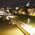 14.11.2016 Belgrad. Widok na miasto z mostu na rzece Sawa. / Jarosław Kubalski / Radio Kielce