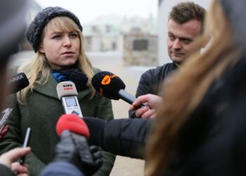 29.11.2016 Instytut Designu. Konferencja na temat wystawy "Fair Bulding" / Wojciech Habdas / Radio Kielce