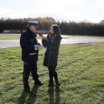 14.11.2016 Tor w Miedzianej Górze. Akcja profilaktyczna policji / Wojciech Habdas / Radio Kielce