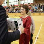 15.11.2016 Kielce. Ponad 100 szkół odebrało sprzęt do dziecięcej piłki ręcznej / Wojciech Habdas / Radio Kielce