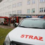 16.11.2016 Kielce. Ćwiczenia przeciwpożarowe w Wojewódzkim Szpitalu Zespolonym / Wojciech Habdas / Radio Kielce