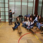 18.11.2016 Kielce. Młodzież z Izraela odwiedziła II LO / Wojciech Habdas / Radio Kielce