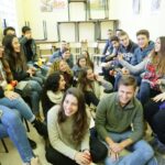 18.11.2016 Kielce. Młodzież z Izraela odwiedziła II LO / Wojciech Habdas / Radio Kielce