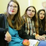 18.11.2016 Kielce. Młodzież z Izraela odwiedziła II LO / Wojciech Habdas / Radio Kielce