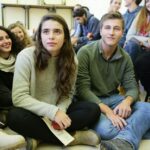 18.11.2016 Kielce. Młodzież z Izraela odwiedziła II LO / Wojciech Habdas / Radio Kielce