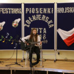 19.11.2016 Kielce. IV Festiwal Piosenki Wojskowej - Żołnierska nuta. Sandra Mościńska / Wojciech Habdas / Radio Kielce