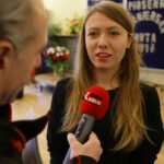 19.11.2016 Kielce. IV Festiwal Piosenki Wojskowej - Żołnierska nuta. Patrycja Duda / Wojciech Habdas / Radio Kielce