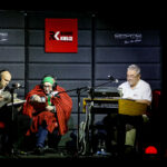 20.11.2016 Kielce. Wieczór z Muzyką Ludową w KCK. Tak nagrywamy Radio Pigwa. / Wojciech Habdas / Radio Kielce