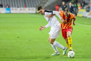 21.11.2016 Kielce. Mecz Korona Kielce - Zagłębie Lubin. / Wojciech Habdas / Radio Kielce